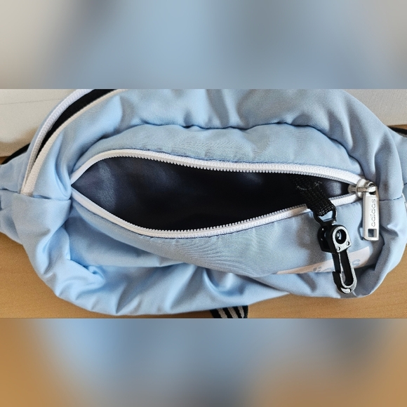 Adidas ORIGINALS CORE Waist Pack Glow Blue/White/Black 5148208 - Picture 7 of 7